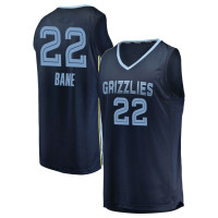 Memphis Grizzlies #22 Desmond Bane Fast Break Navy Icon Edition Replica Jersey Memphis Grizzlies #22 Desmond Bane Fast Break Navy Icon Edition Replica Jersey