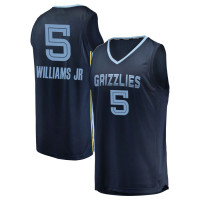 Memphis Grizzlies #5 Vince Williams Jr Fast Break Navy Icon Edition Replica Jersey Memphis Grizzlies #5 Vince Williams Jr Fast Break Navy Icon Edition Replica Jersey