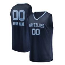 Memphis Grizzlies Customized Fast Break Navy Icon Edition Replica Jersey Memphis Grizzlies Customized Fast Break Navy Icon Edition Replica Jersey