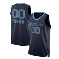 Memphis Grizzlies Customized 2021/22 Diamond Swingman Icon Edition - Navy Jersey Memphis Grizzlies Customized 2021/22 Diamond Swingman Icon Edition - Navy Jersey