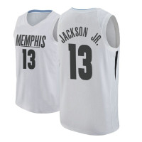 Mens 2018 Draft Jaren Jackson Jr. Memphis Grizzlies #13 City White Jersey Mens 2018 Draft Jaren Jackson Jr. Memphis Grizzlies #13 City White Jersey