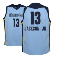 Youth 2018 Draft Jaren Jackson Jr. Memphis Grizzlies #13 Statement Blue Jersey Youth 2018 Draft Jaren Jackson Jr. Memphis Grizzlies #13 Statement Blue Jersey