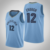 Memphis Grizzlies #12 Ja Morant Blue Statement Enough Jersey Memphis Grizzlies #12 Ja Morant Blue Statement Enough Jersey