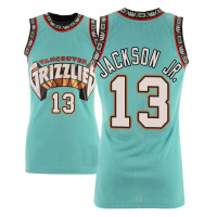 Mens Jaren Jackson Jr. Memphis Grizzlies #13 Hardwood Classics Aqua Swingman Jersey Mens Jaren Jackson Jr. Memphis Grizzlies #13 Hardwood Classics Aqua Swingman Jersey