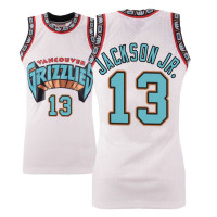 Mens Jaren Jackson Jr. Memphis Grizzlies #13 Hardwood Classics White Swingman Jersey Mens Jaren Jackson Jr. Memphis Grizzlies #13 Hardwood Classics White Swingman Jersey