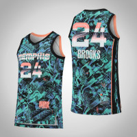 Mens Memphis Grizzlies Dillon Brooks Turquoise Select Series Jersey