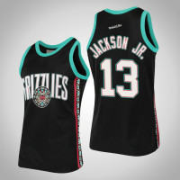 Mens Grizzlies Jaren Jackson Jr. #13 Black Hardwood Classics Team Heritage Jersey Mens Grizzlies Jaren Jackson Jr. #13 Black Hardwood Classics Team Heritage Jersey
