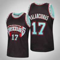Mens Memphis Grizzlies Jonas Valanciunas #17 Black Reload Hardwood Classics Jersey Mens Memphis Grizzlies Jonas Valanciunas #17 Black Reload Hardwood Classics Jersey