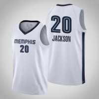 Mens Memphis Grizzlies Josh Jackson #20 White Swingman Jersey - Association Mens Memphis Grizzlies Josh Jackson #20 White Swingman Jersey - Association