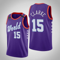 Memphis Grizzlies Brandon Clarke #15 2020 Rising Star World Team Purple Jersey Memphis Grizzlies Brandon Clarke #15 2020 Rising Star World Team Purple Jersey