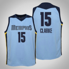 Youth Brandon Clarke Memphis Grizzlies #15 Statement Blue Jersey Youth Brandon Clarke Memphis Grizzlies #15 Statement Blue Jersey