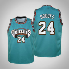 Youth Dillon Brooks Grizzlies #24 Hardwood Classics Teal 2020 Season Jersey Youth Dillon Brooks Grizzlies #24 Hardwood Classics Teal 2020 Season Jersey