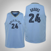 Youth Dillon Brooks Memphis Grizzlies #24 Statement Light Blue 2021 Season Jersey Youth Dillon Brooks Memphis Grizzlies #24 Statement Light Blue 2021 Season Jersey