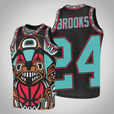 Youth Grizzlies Dillon Brooks #24 Black Big Face 2.0 Hardwood Classics Jersey Youth Grizzlies Dillon Brooks #24 Black Big Face 2.0 Hardwood Classics Jersey