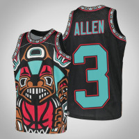 Youth Grizzlies Grayson Allen #3 Black Big Face 2.0 Hardwood Classics Jersey Youth Grizzlies Grayson Allen #3 Black Big Face 2.0 Hardwood Classics Jersey