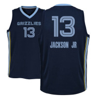 Youth 2018-19 Jaren Jackson Jr. Memphis Grizzlies #13 Icon Edition Navy Jersey Youth 2018-19 Jaren Jackson Jr. Memphis Grizzlies #13 Icon Edition Navy Jersey