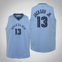 Youth Jaren Jackson Jr. Memphis Grizzlies #13 Statement Light Blue 2021 Season Jersey Youth Jaren Jackson Jr. Memphis Grizzlies #13 Statement Light Blue 2021 Season Jersey