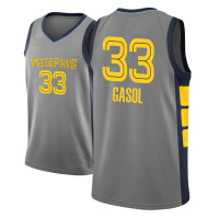 Youth 2018-19 Marc Gasol Memphis Grizzlies #33 City Edition Gray Jersey Youth 2018-19 Marc Gasol Memphis Grizzlies #33 City Edition Gray Jersey