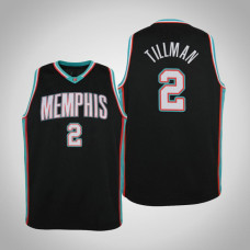 Youth Xavier Tillman Memphis Grizzlies #2 Hardwood Classics Black 2021 Season Jersey Youth Xavier Tillman Memphis Grizzlies #2 Hardwood Classics Black 2021 Season Jersey