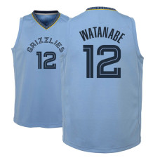 Youth 2018-19 Yuta Watanabe Memphis Grizzlies #12 City Edition Blue Jersey Youth 2018-19 Yuta Watanabe Memphis Grizzlies #12 City Edition Blue Jersey