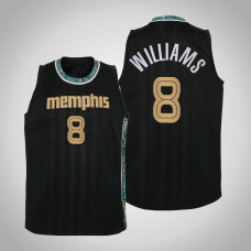 Youth Ziaire Williams Memphis Grizzlies #8 City Edition 2021 Draft Black 2021 Jersey Youth Ziaire Williams Memphis Grizzlies #8 City Edition 2021 Draft Black 2021 Jersey